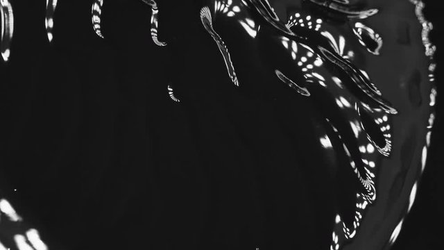 Ferrofluid in slow motion