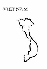 the Vietnam map