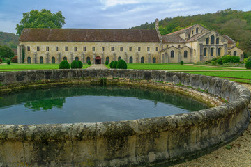 Fototapeta premium The Abbey of Fontenay