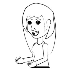 cartoon woman design