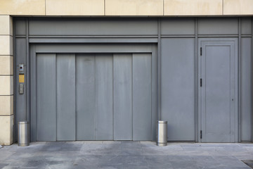 Obraz na płótnie Canvas Garage Lift Door