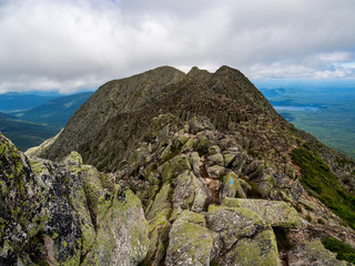 Mountain Ridge, Knife's Edge Trail, Summit View, Katahdin