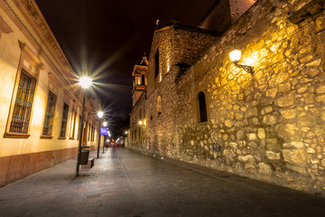 Manzana Jesuitica Block and Jesuit Church of the Society of Jesus (Iglesia de la Compania de Jesus)...