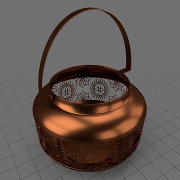 Moroccan candle holder