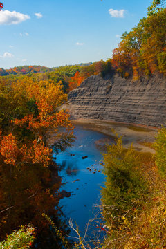 Rocky River During Autumn, Cleveland, Ohio