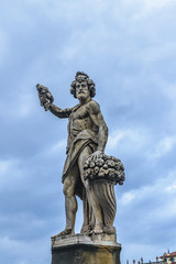 Fototapeta na wymiar Bacchus Sculpture, Florence, Italy