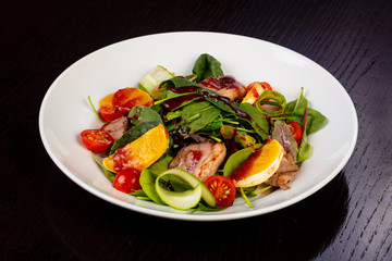Tasty duck salad