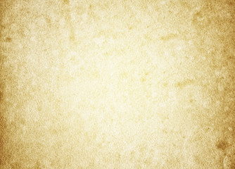 Vintage paper, retro, brown grunge background, paper texture, rough, stains, beige