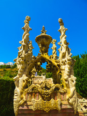 Obraz premium Benalmadena. Castillo de Colomares . Malaga, Andalucia, España