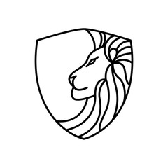 Lion. Lion Logo Design. Lion Face. Lion Roar.