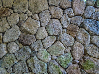Japanese Traditional Stone Wall