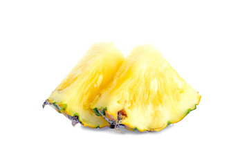 pineapple with slices is