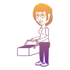 cartoon woman design