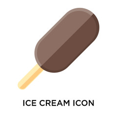 ice cream icons isolated on white background. Modern and editable ice cream icon. Simple icon vector illustration.