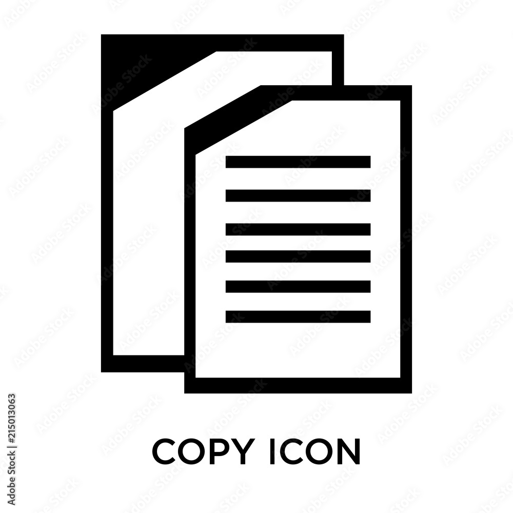 Poster copy icon isolated on white background. modern and editable copy icon. simple icons vector illustrat