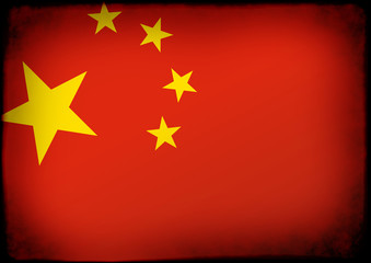 China flag background