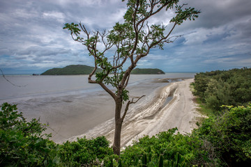 Pranburi - Hua Hin: June 16, 2018, visitors come to Phraya Nakhon Cave (Khao Sam Roi Yot National Park). To see the atmosphere is beautiful in nature. In Prachuap Khiri Khan, Thailand