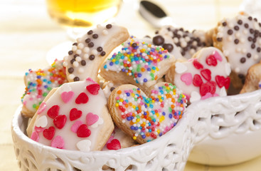 Biscoitos amanteigados