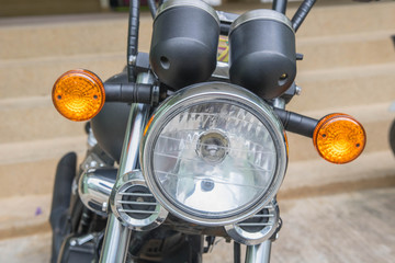 Motorcycle headlight or head lamp