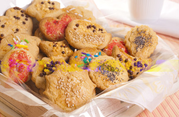 Biscoitos amanteigados