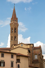 Fototapeta na wymiar Florence cathedral bell tower