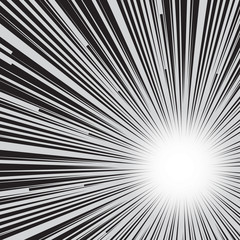 Obraz premium Background abstract black line represents the speed on a white background.