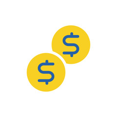 Obraz premium dollar icon vector illustration
