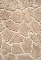 Brown ceramic tile imitating stones