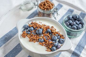 Joghurt mit Beeren 