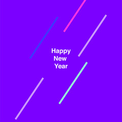 new year abstract