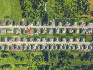 Residential buildings - living american dream