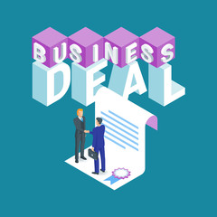 Business deal concept