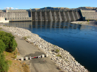 Grand Coulee Dam in Washington State