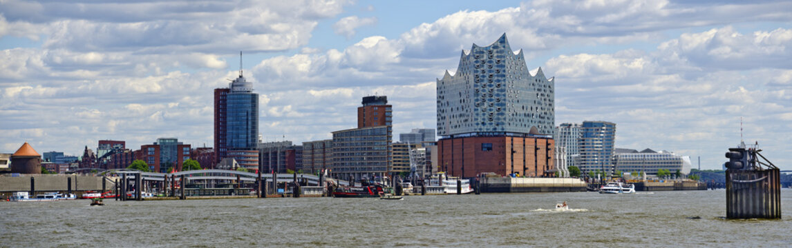 Panorama der Hafencity