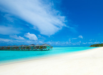 Fototapeta premium tropical beach in Maldives