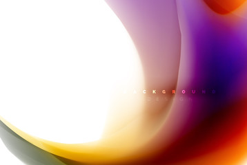 Holographic paint explosion design, fluid colors flow, colorful storm. Liquid mixing colours motion concept, trendy abstract background layout template for business presentation, app wallpaper banner