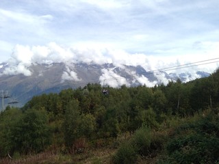 Fototapeta premium Zuruldi ropeway