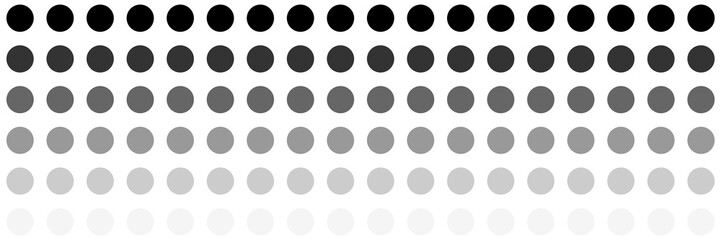 Breiter Hintergrund mit Punkten schwarz grau