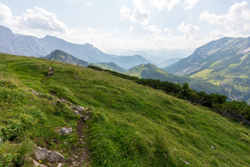 Kaiserbachtal Weg zum Stripsenjochhaus