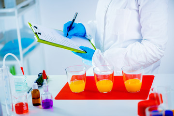Quality control of juice