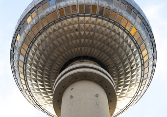 Berlin tv tower in Alexanderplatz