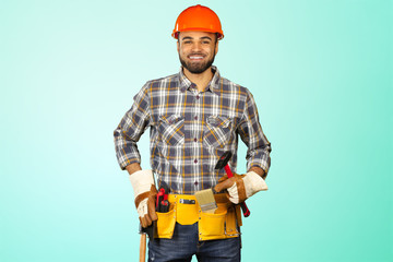 male construction worker