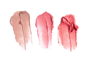 lipstick on white background