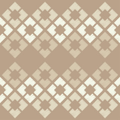 Seamless abstract geometric pattern. Mosaic texture. Brushwork. Hand hatching. Scribble texture. Textile rapport.