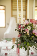 Wedding Guest Dining Table Decorations, Wedding Ceremony Dinner