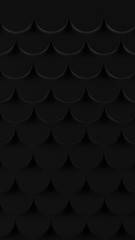 Extra-Dark Scales Background "Smartphone Wallpaper Format" (3d Illustration)
