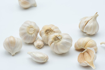 Garlic isolated