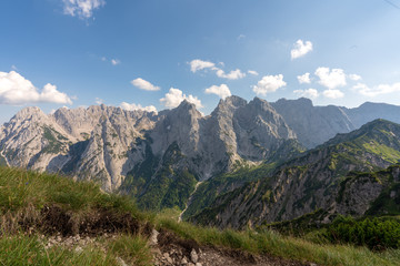 Kaiserbachtal Weg zum Stripsenjochhaus
