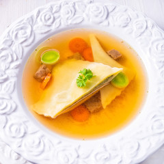 Delicious Swabian original! Maultaschen with traditional filling