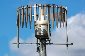 Old weather station instruments